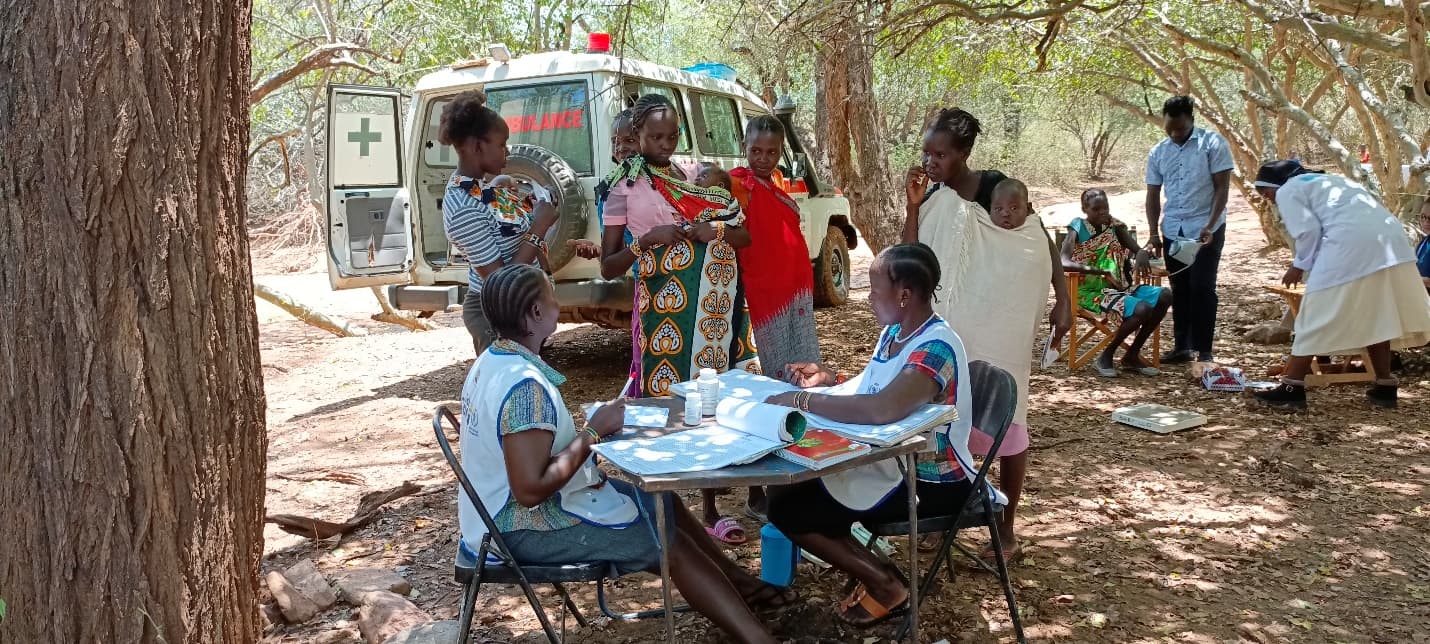 Medical outreach in Baringo