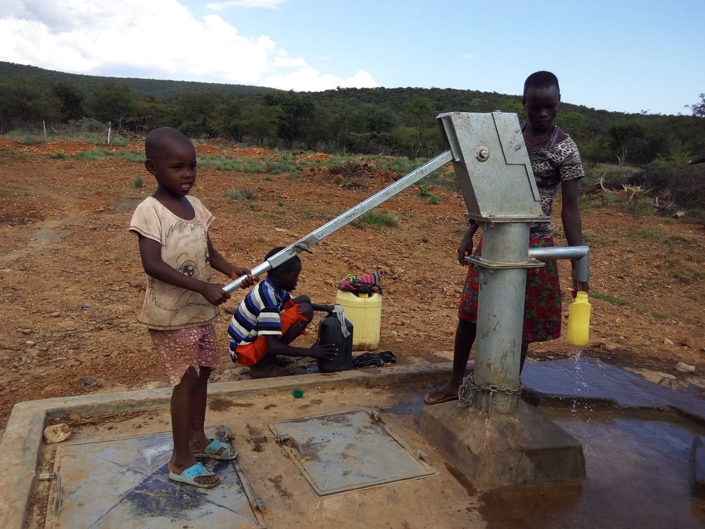 Water access through borehole support in Tangulbei, Baringo