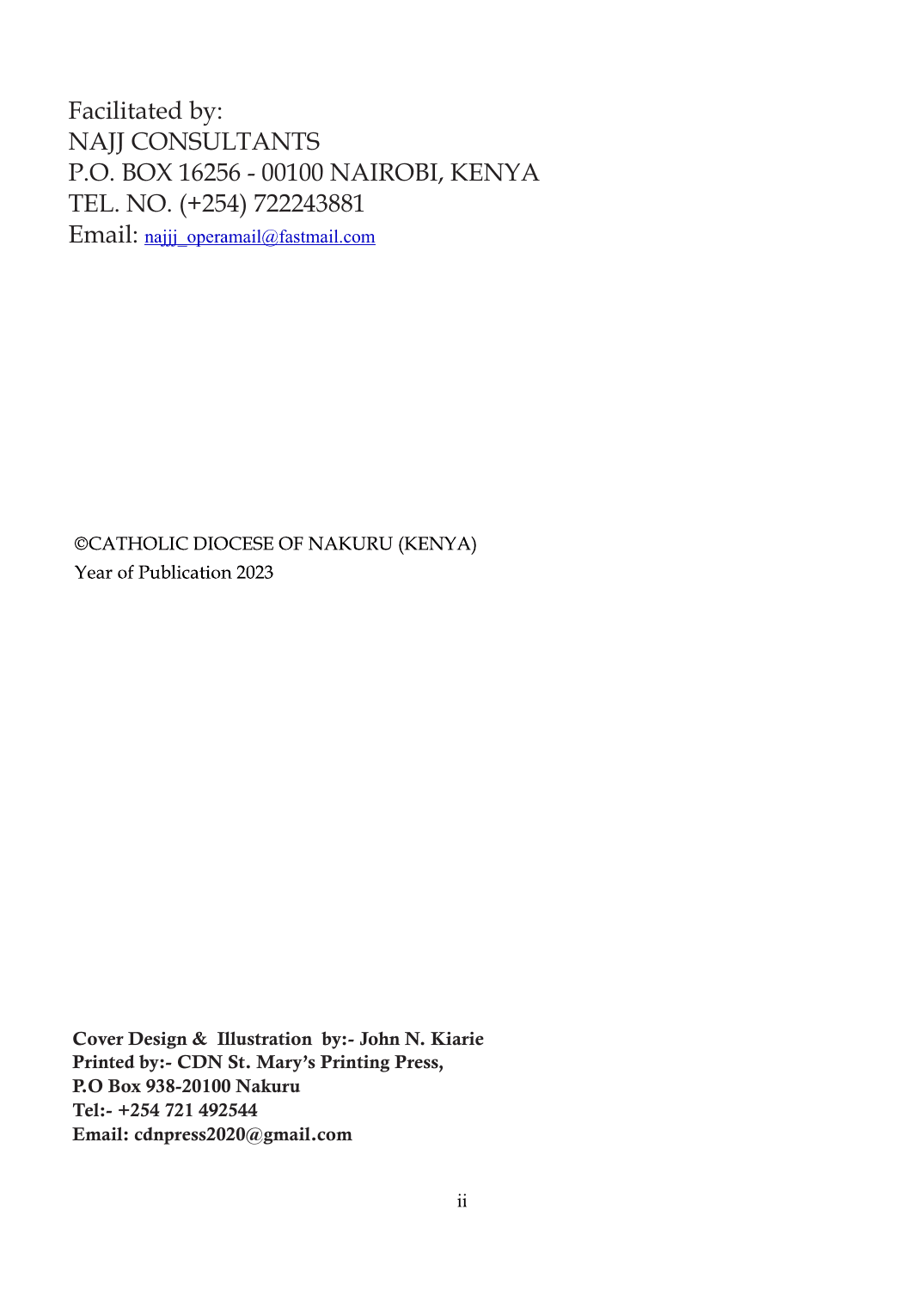 Strategic Plan Booklet 2023 page 2