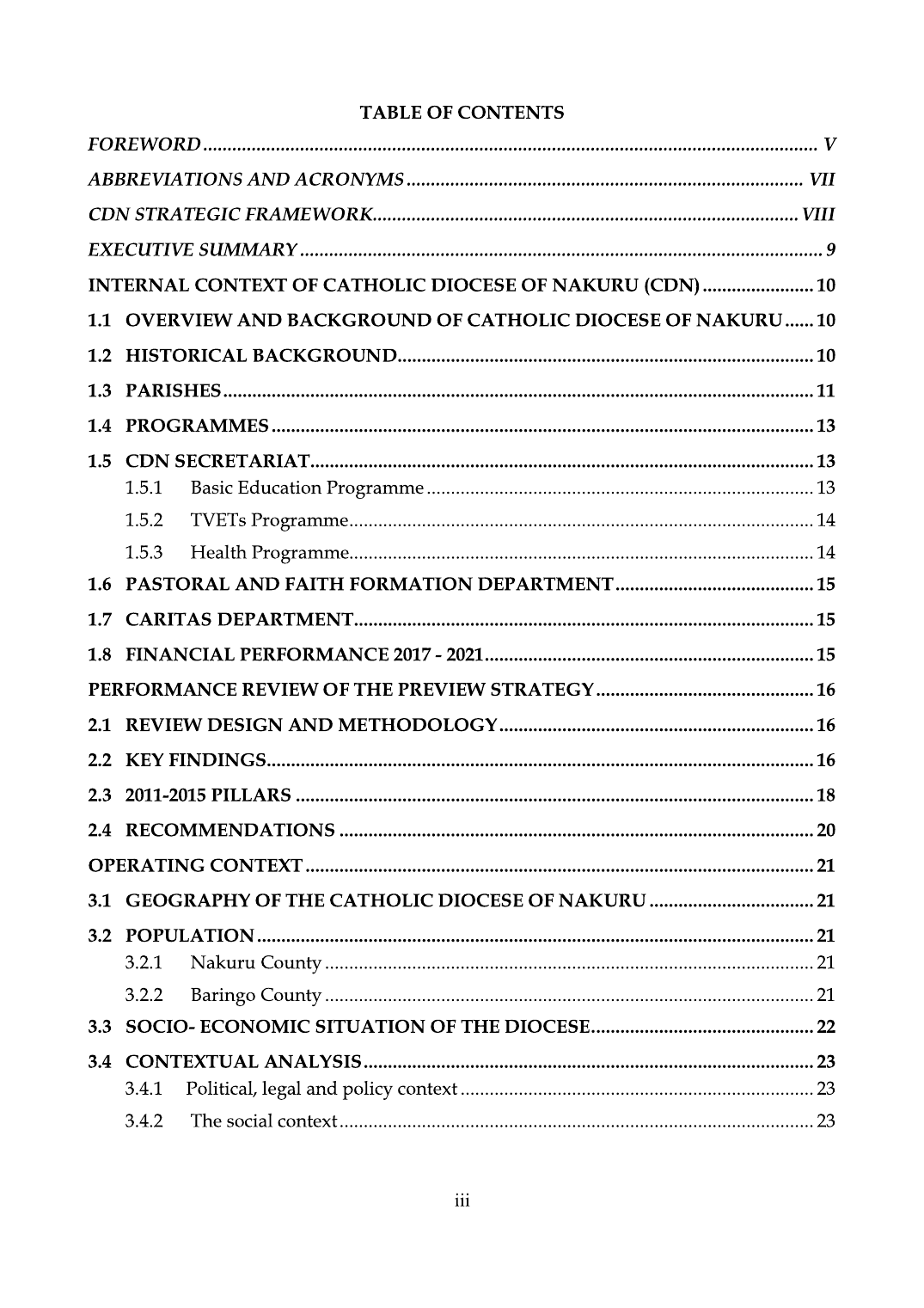 Strategic Plan Booklet 2023 page 3