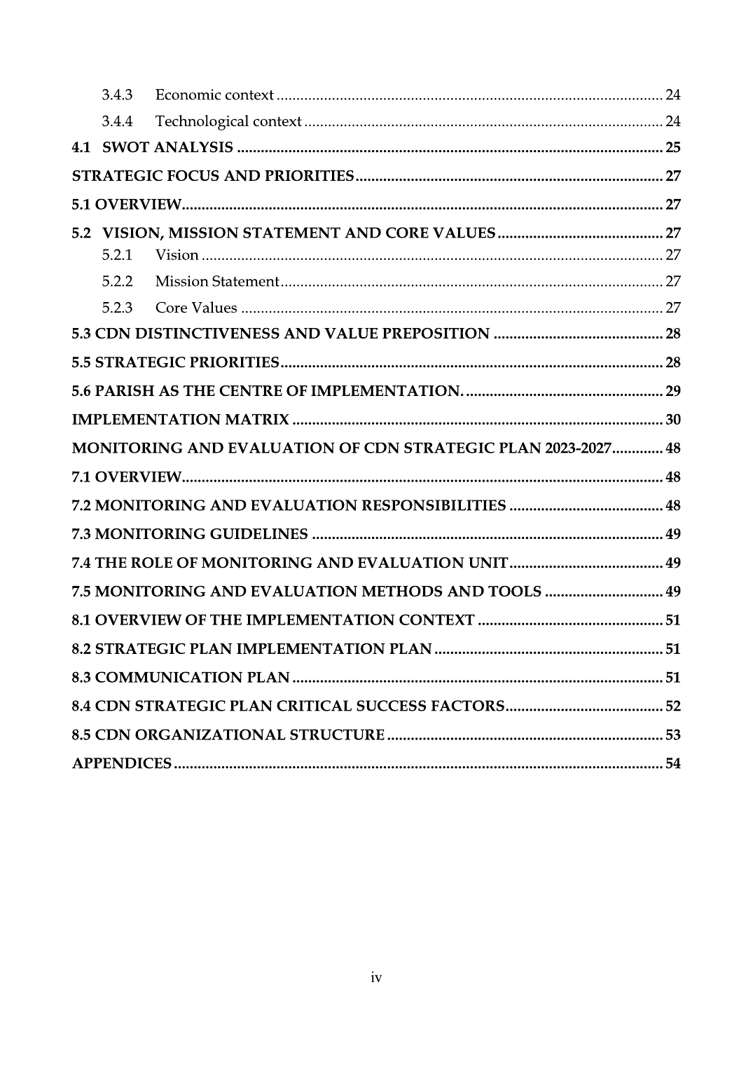 Strategic Plan Booklet 2023 page 4