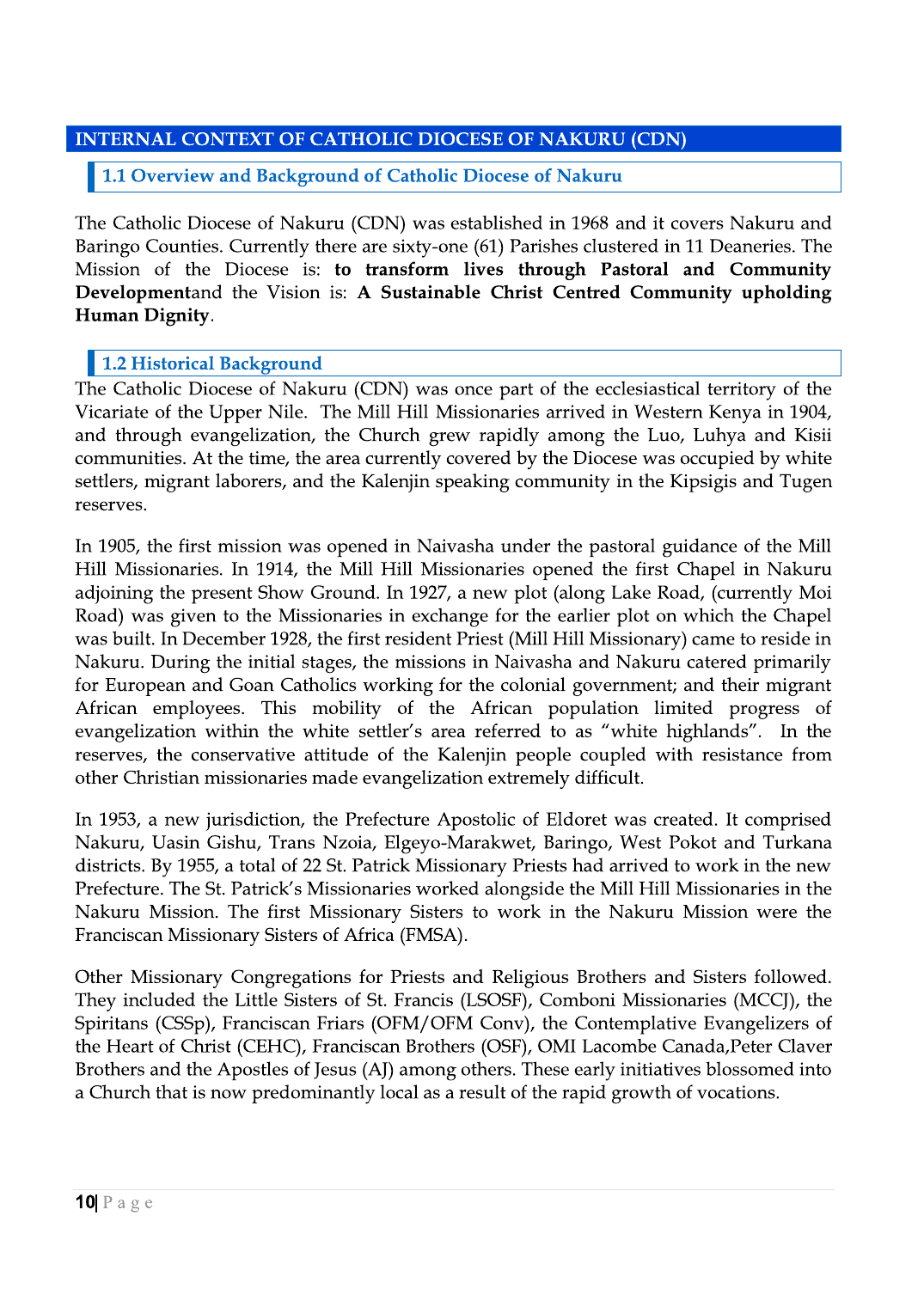 Strategic Plan Booklet 2023 page 10