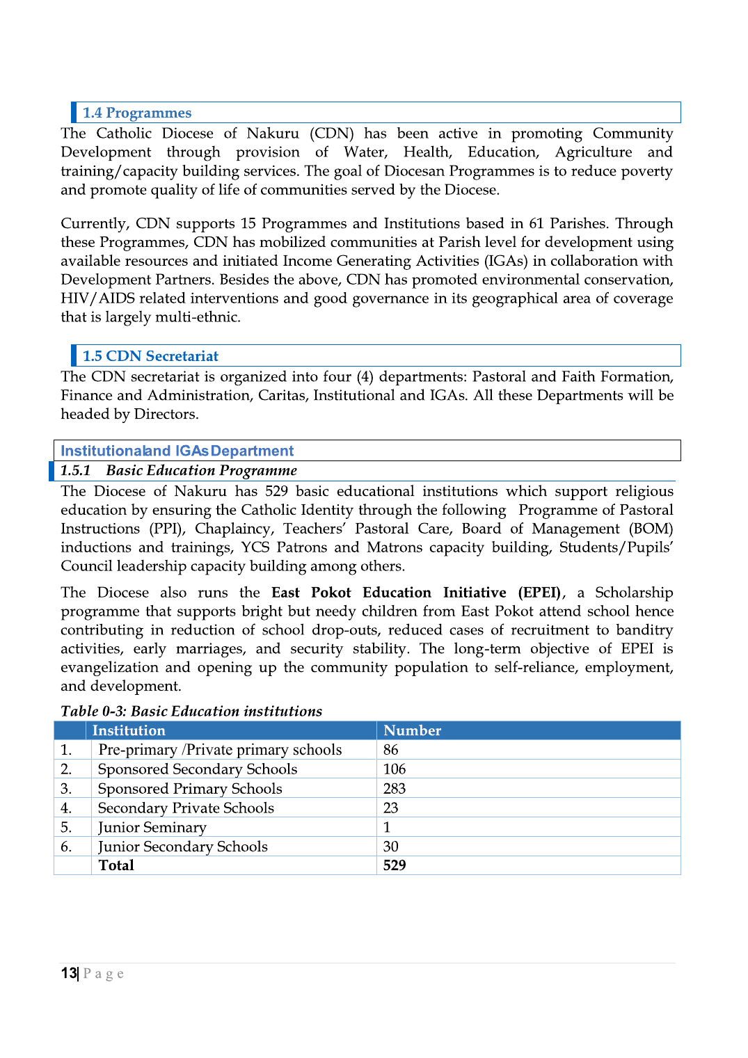 Strategic Plan Booklet 2023 page 13